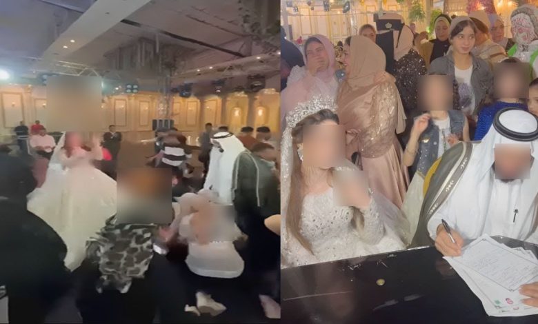 فيديو العريس الخليجي والعروسة المصرية
